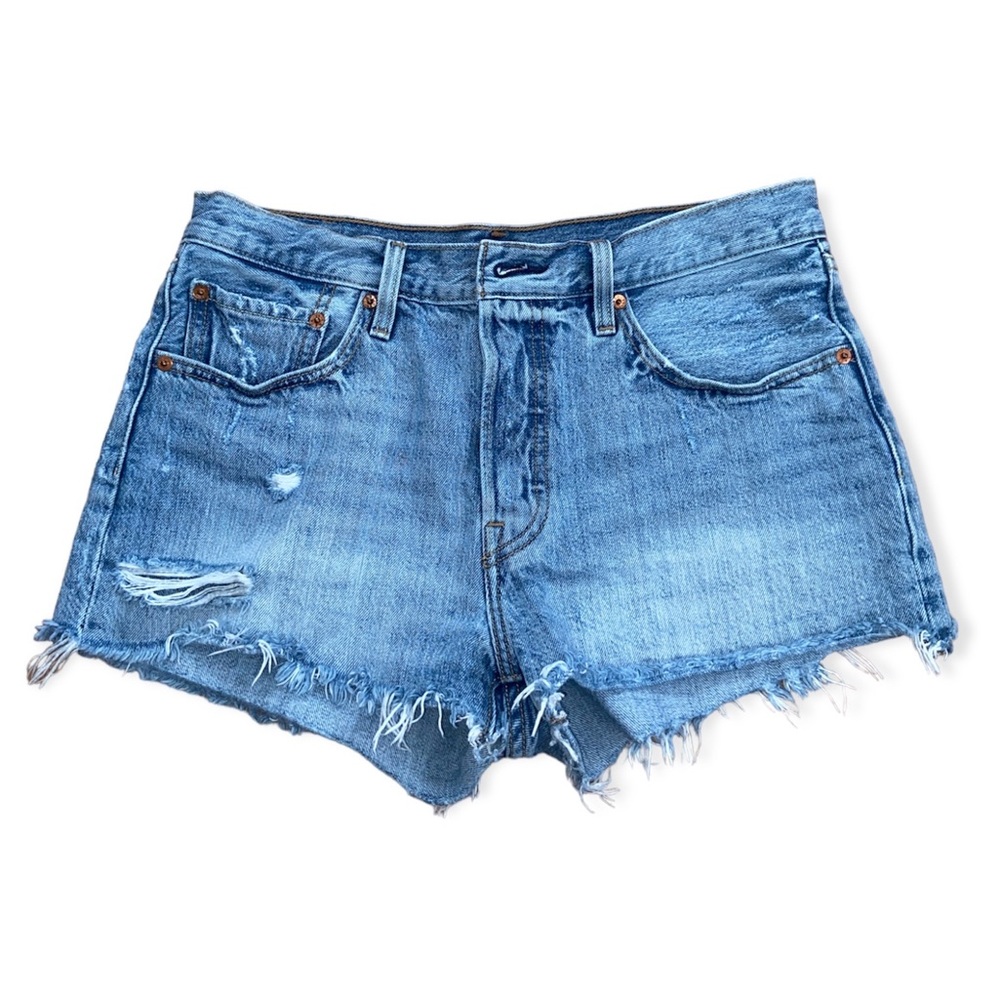 Levi Strauss 501 Women’s Denim Shorts Size 30W